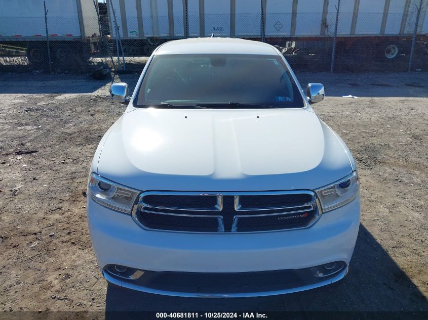 2014 Dodge Durango Sxt VIN: 1C4RDJAG8EC970942 Lot: 40681811