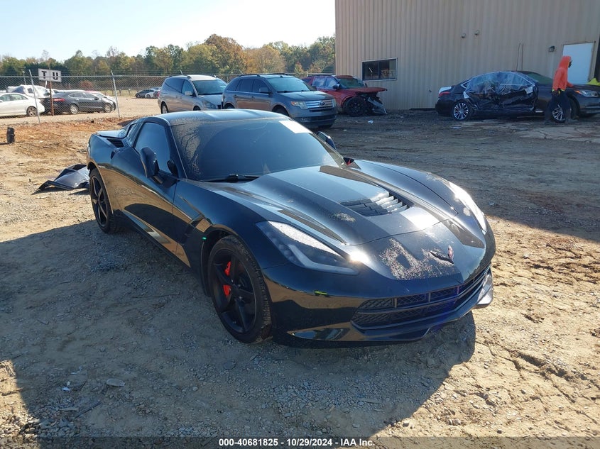 2014 CHEVROLET CORVETTE STINGRAY VIN: 1G1YD2D77E5115417