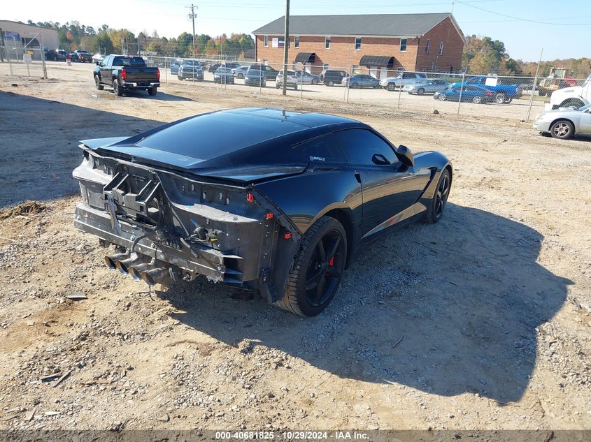2014 CHEVROLET CORVETTE STINGRAY VIN: 1G1YD2D77E5115417