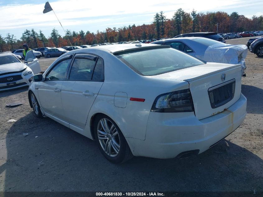 2007 Acura Tl 3.2 VIN: 19UUA66287A007603 Lot: 40681830