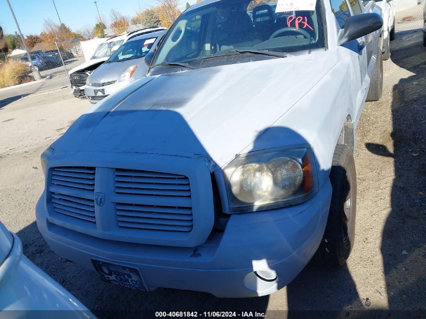 2006 Dodge Dakota Slt VIN: 1D7HE48K76S526176 Lot: 40681842