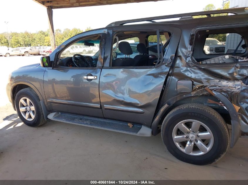 2011 Nissan Armada Sv VIN: 5N1BA0ND8BN620565 Lot: 40681844