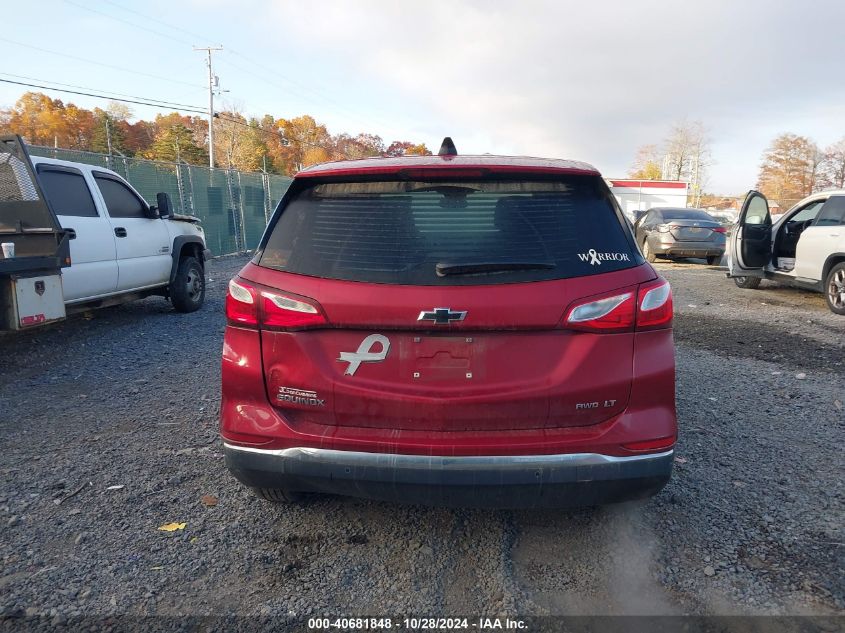 2020 Chevrolet Equinox Awd Lt 1.5L Turbo VIN: 3GNAXUEV8LS645821 Lot: 40681848