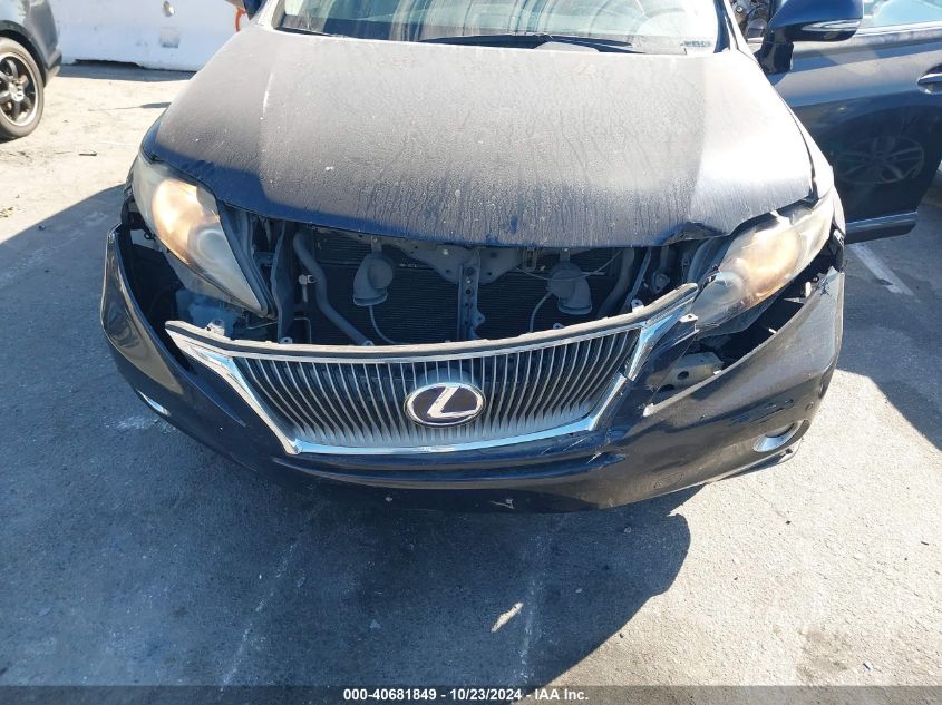 2010 Lexus Rx 450H VIN: JTJZB1BA5A2400765 Lot: 40681849