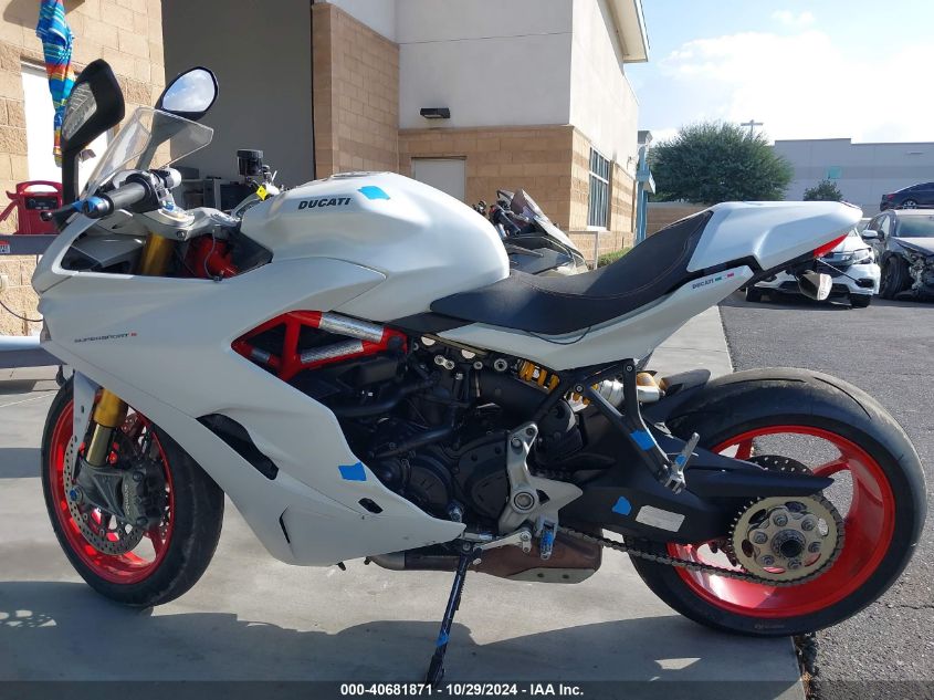 2018 Ducati Supersport VIN: ZDMVABDS4JB003441 Lot: 40681871