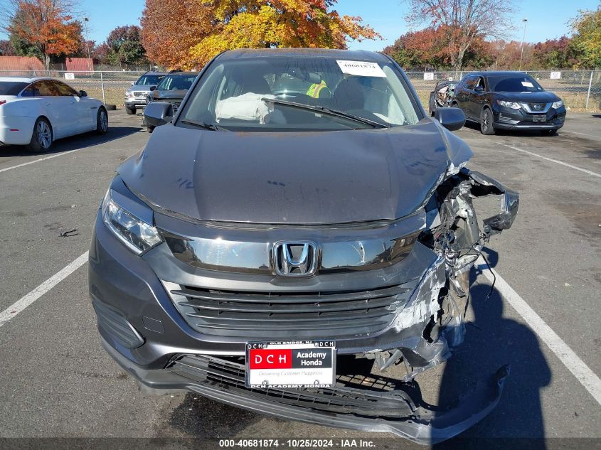 2019 Honda Hr-V Lx VIN: 3CZRU6H39KG713162 Lot: 40681874