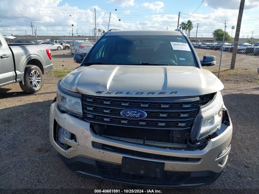 2017 Ford Explorer Xlt VIN: 1FM5K7D82HGC04872 Lot: 40681891