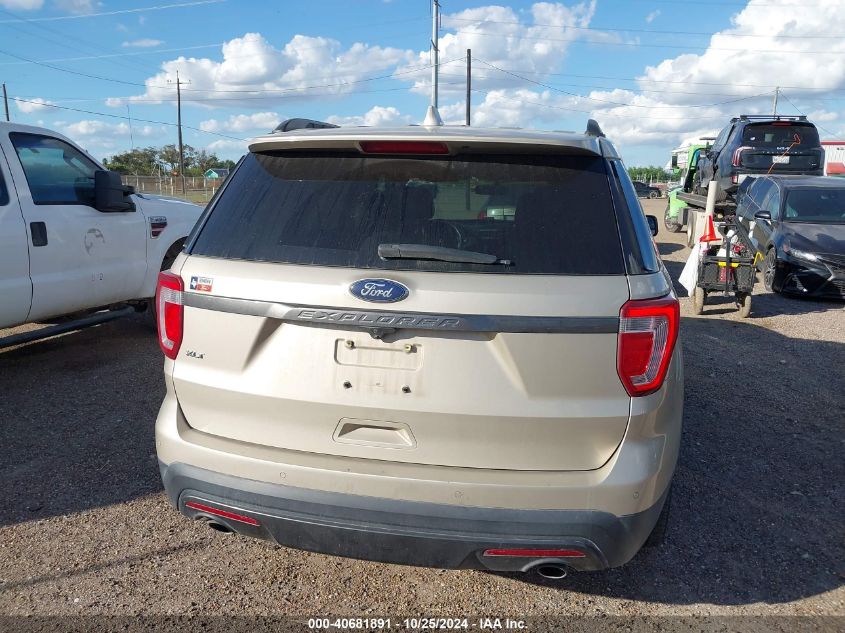 2017 Ford Explorer Xlt VIN: 1FM5K7D82HGC04872 Lot: 40681891