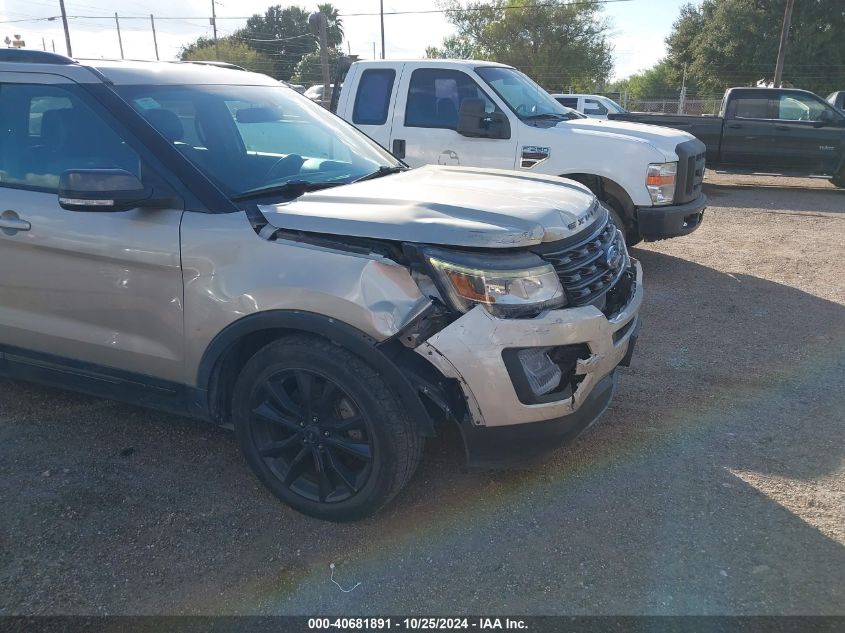 2017 Ford Explorer Xlt VIN: 1FM5K7D82HGC04872 Lot: 40681891