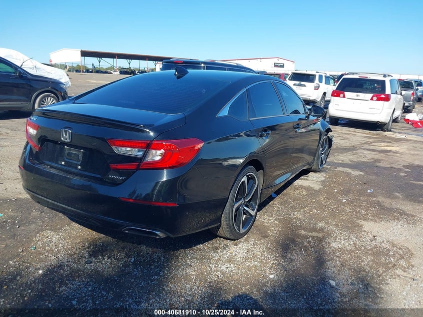 VIN 1HGCV1F32JA130347 2018 HONDA ACCORD SPORT