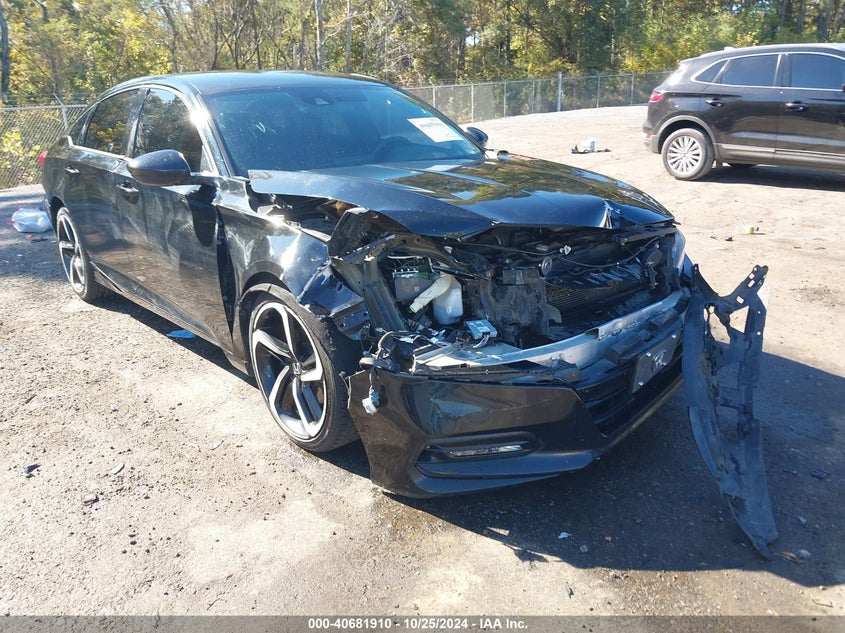 VIN 1HGCV1F32JA130347 2018 HONDA ACCORD SPORT