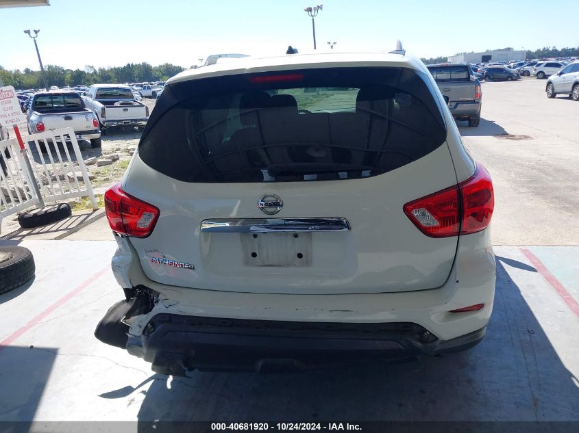 2017 Nissan Pathfinder S VIN: 5N1DR2MN6HC616980 Lot: 40681920