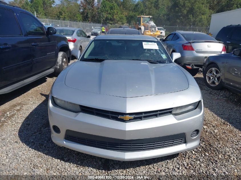 2014 Chevrolet Camaro 2Ls VIN: 2G1FA1E39E9161050 Lot: 40681933