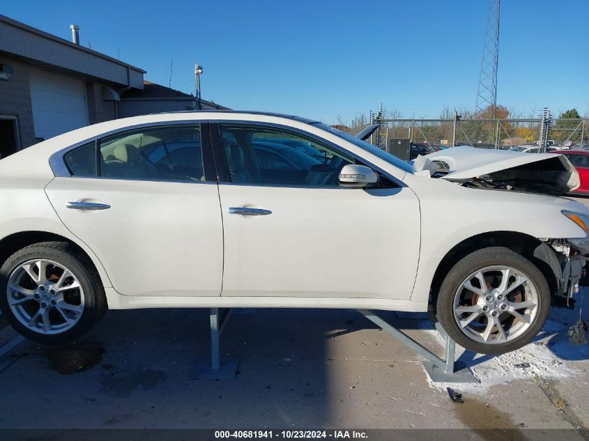 2014 Nissan Maxima 3.5 S/3.5 Sv VIN: 1N4AA5AP9EC489665 Lot: 40681941