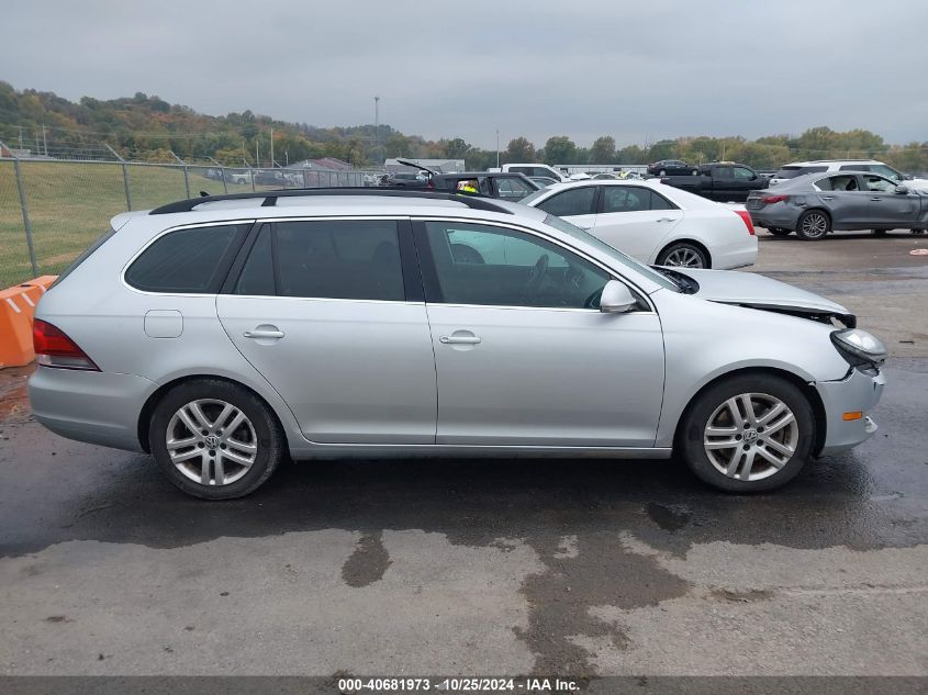 2014 VOLKSWAGEN JETTA SPORTWAGEN 2.0L TDI - 3VWPL7AJ6EM614719