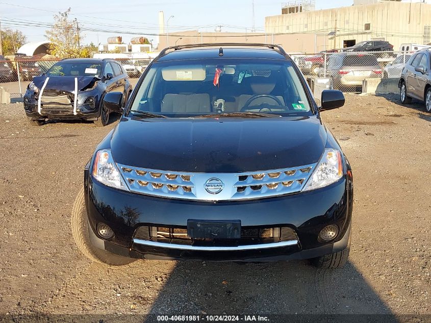 2006 Nissan Murano S VIN: JN8AZ08W06W549565 Lot: 40681981