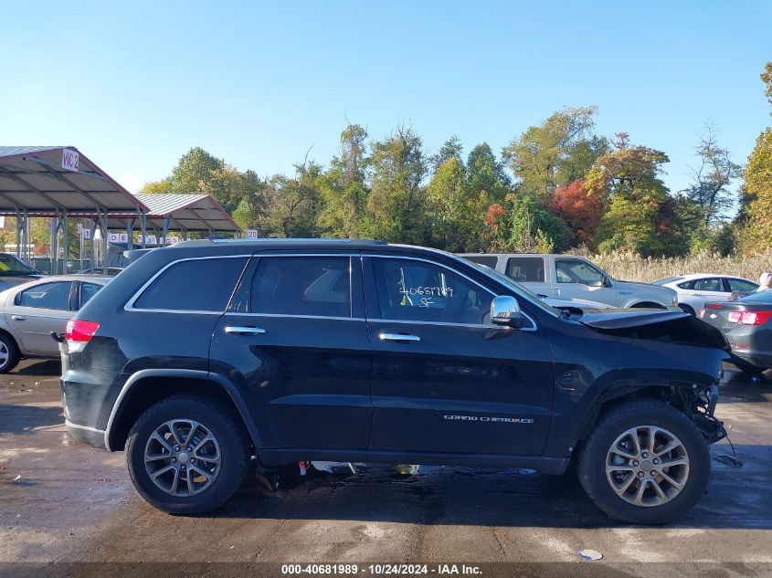 2014 Jeep Grand Cherokee Limited VIN: 1C4RJFBG3EC289513 Lot: 40681989