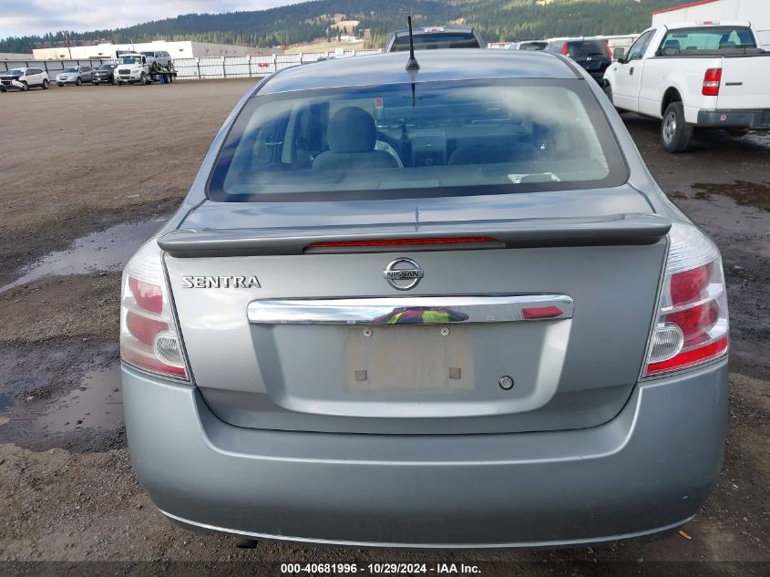 2011 Nissan Sentra 2.0S VIN: 3N1AB6AP8BL724167 Lot: 40681996