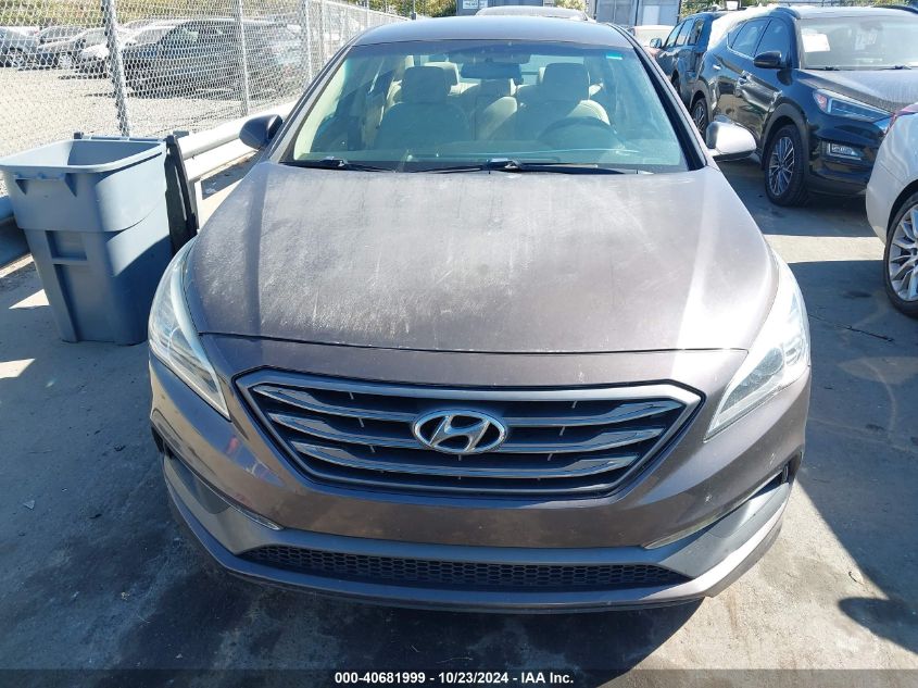 2017 Hyundai Sonata VIN: 5NPE24AF4HH510828 Lot: 40681999