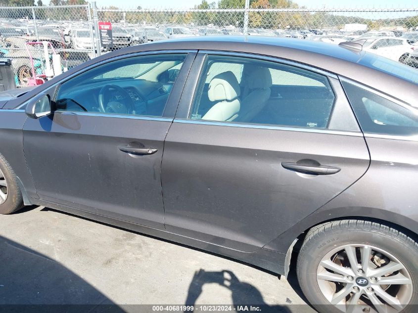 VIN 5NPE24AF4HH510828 2017 HYUNDAI SONATA