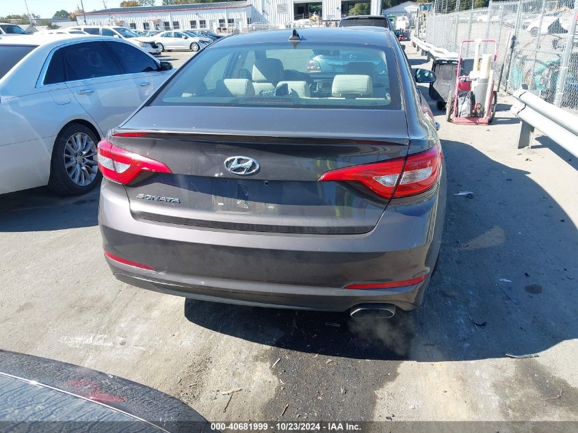 2017 Hyundai Sonata VIN: 5NPE24AF4HH510828 Lot: 40681999