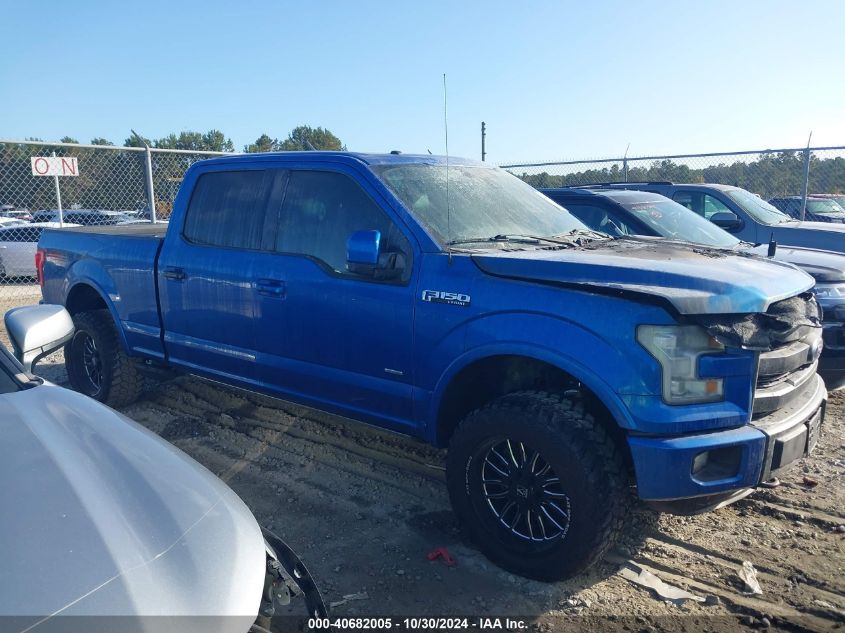 2015 FORD F-150 LARIAT - 1FTFW1EG7FFA67723