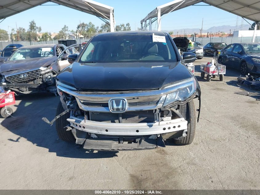 2019 Honda Pilot Ex-L VIN: 5FNYF5H58KB042841 Lot: 40682010