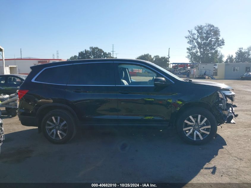 2019 Honda Pilot Ex-L VIN: 5FNYF5H58KB042841 Lot: 40682010