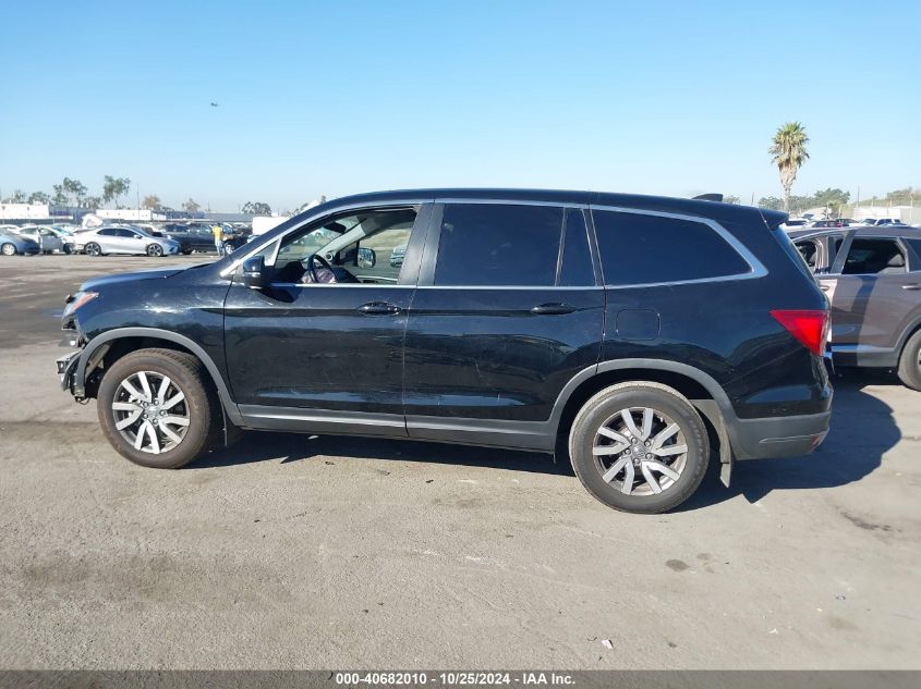 2019 Honda Pilot Ex-L VIN: 5FNYF5H58KB042841 Lot: 40682010