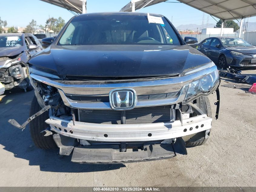 2019 Honda Pilot Ex-L VIN: 5FNYF5H58KB042841 Lot: 40682010