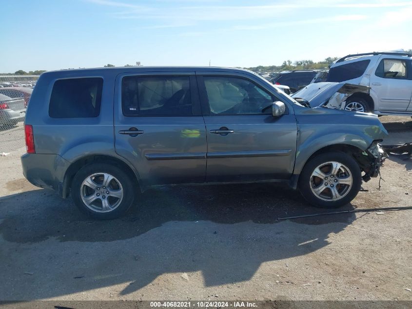 2012 Honda Pilot Exl VIN: 5FNYF3H51CB042850 Lot: 40682021