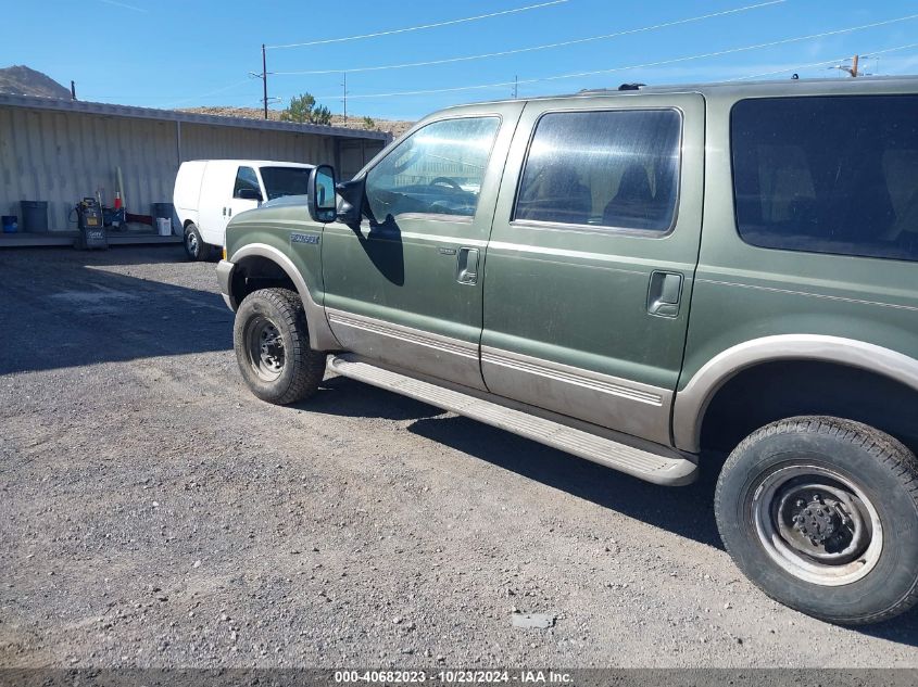 2003 Ford Excursion Eddie Bauer VIN: 1FMSU45F33EA35667 Lot: 40682023