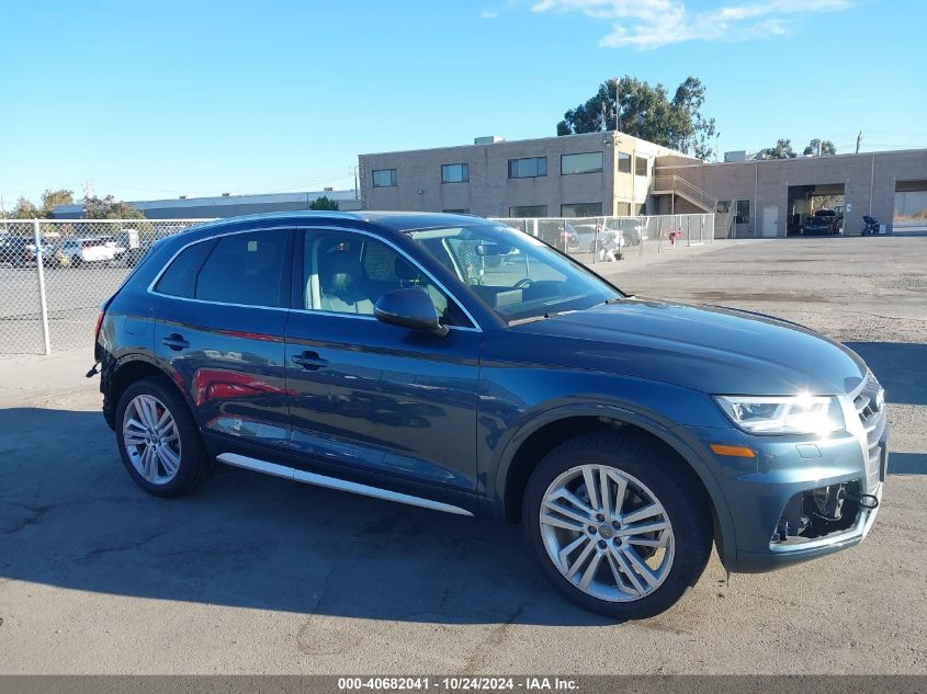 2018 Audi Q5 2.0T Premium/2.0T Tech Premium VIN: WA1BNAFY4J2127461 Lot: 40682041