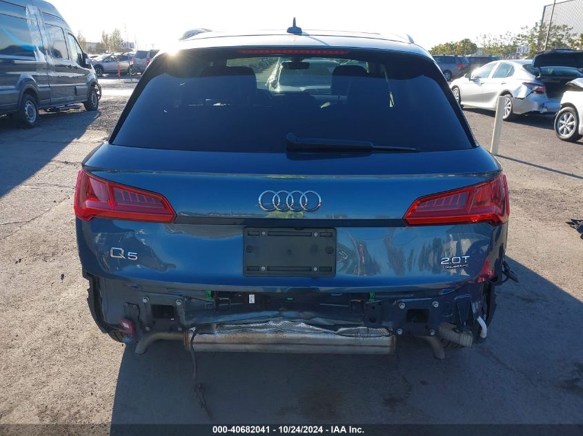 2018 Audi Q5 2.0T Premium/2.0T Tech Premium VIN: WA1BNAFY4J2127461 Lot: 40682041