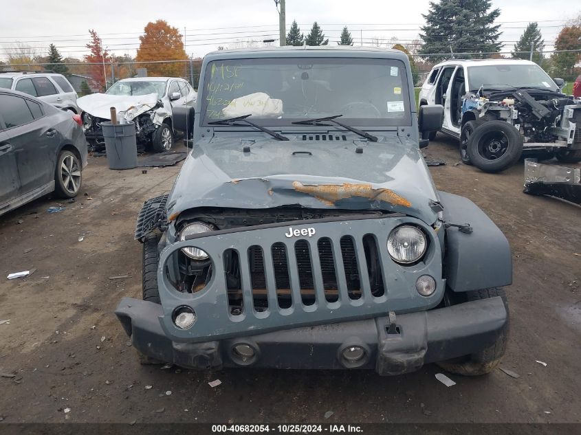 2014 Jeep Wrangler Unlimited Sport VIN: 1C4BJWDG0EL313121 Lot: 40682054