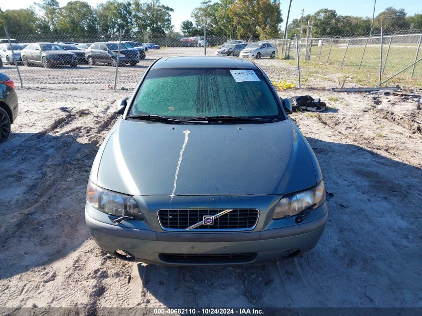 2002 Volvo S60 2.4 VIN: YV1RS61R422092720 Lot: 40682110