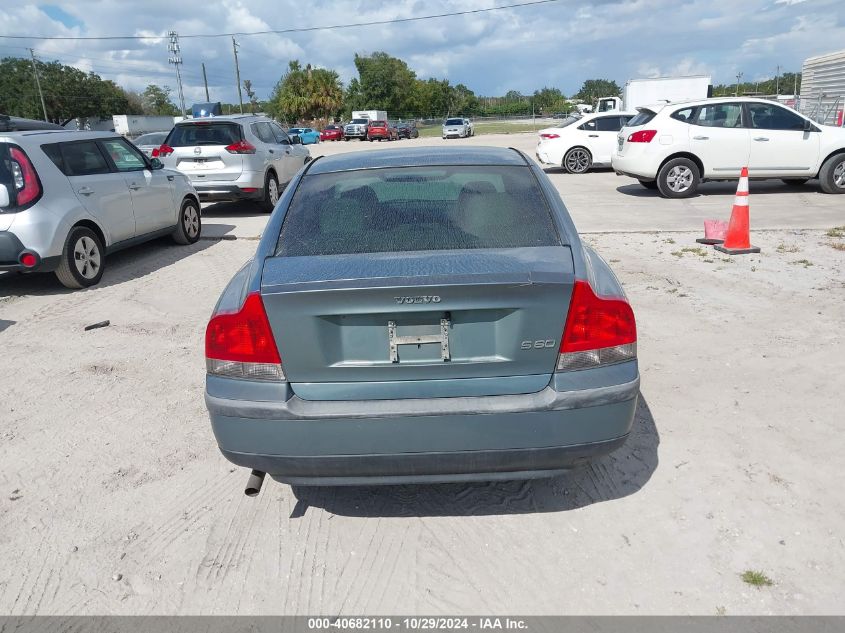 2002 Volvo S60 2.4 VIN: YV1RS61R422092720 Lot: 40682110