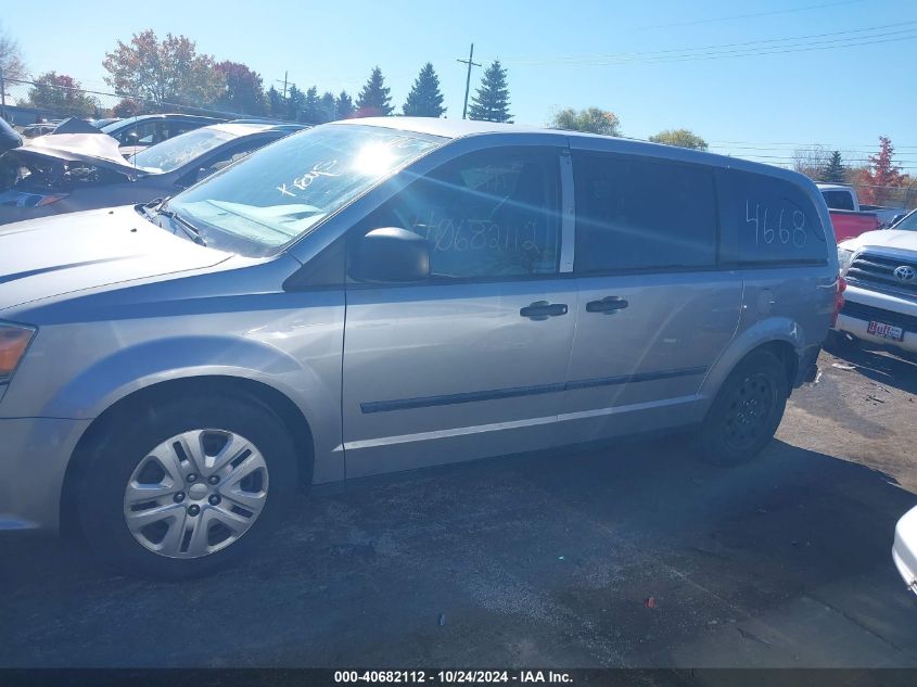 2016 Dodge Grand Caravan Se VIN: 2C4RDGBG5GR154668 Lot: 40682112