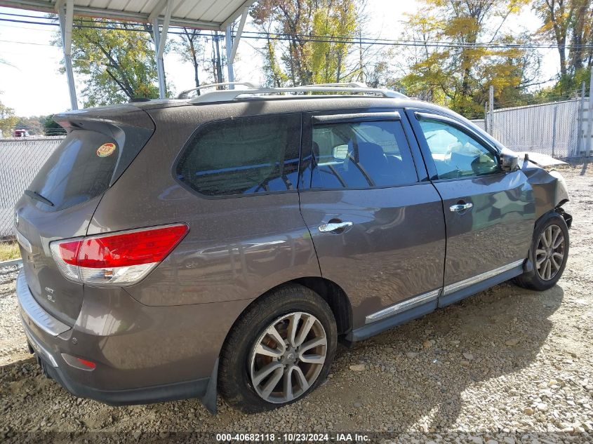 2016 Nissan Pathfinder Sl VIN: 5N1AR2MMXGC666239 Lot: 40682118