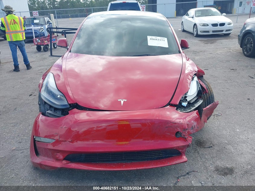 2023 Tesla Model 3 Rear-Wheel Drive VIN: 5YJ3E1EA7PF491586 Lot: 40682151