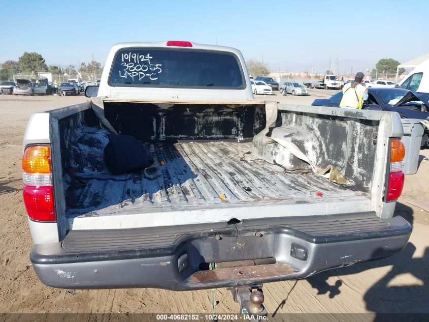 2002 Toyota Tacoma Prerunner VIN: 5TENM92N32Z110633 Lot: 40682152