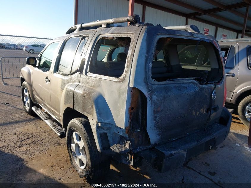 2007 Nissan Xterra S VIN: 5N1AN08U37C518394 Lot: 40682157