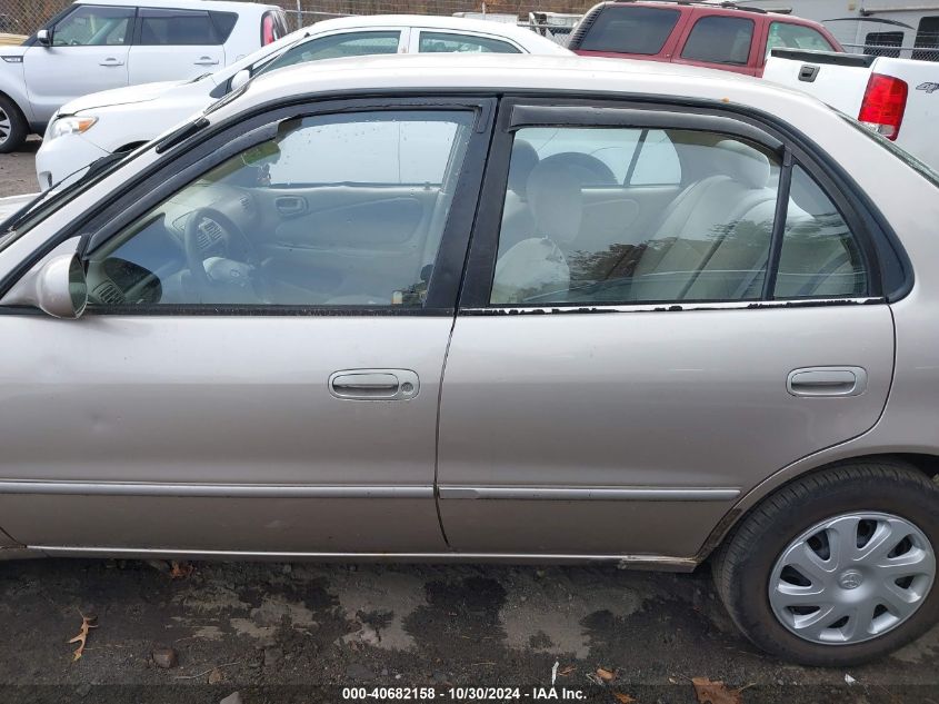 2002 Toyota Corolla Le VIN: 1NXBR12E92Z644553 Lot: 40682158