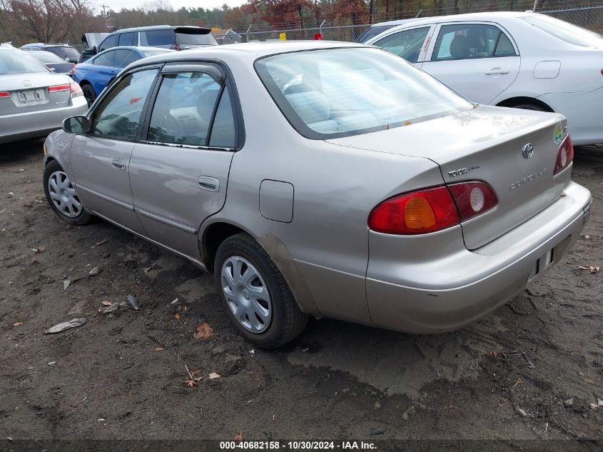 2002 Toyota Corolla Le VIN: 1NXBR12E92Z644553 Lot: 40682158