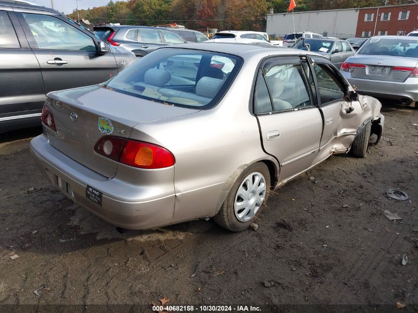 2002 Toyota Corolla Le VIN: 1NXBR12E92Z644553 Lot: 40682158