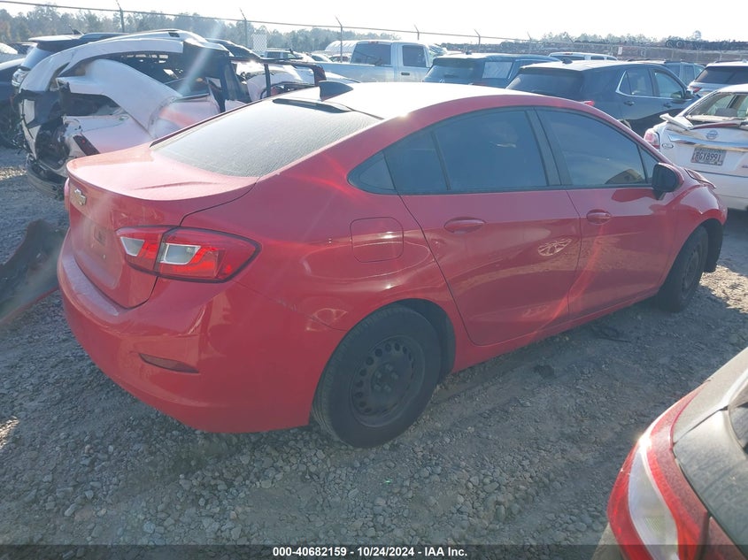 2018 CHEVROLET CRUZE VIN: 1G1BC5SM9J7224043