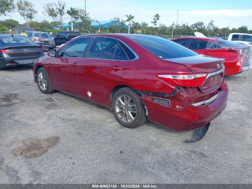 2017 Toyota Camry Se VIN: 4T1BF1FK5HU707780 Lot: 40682162