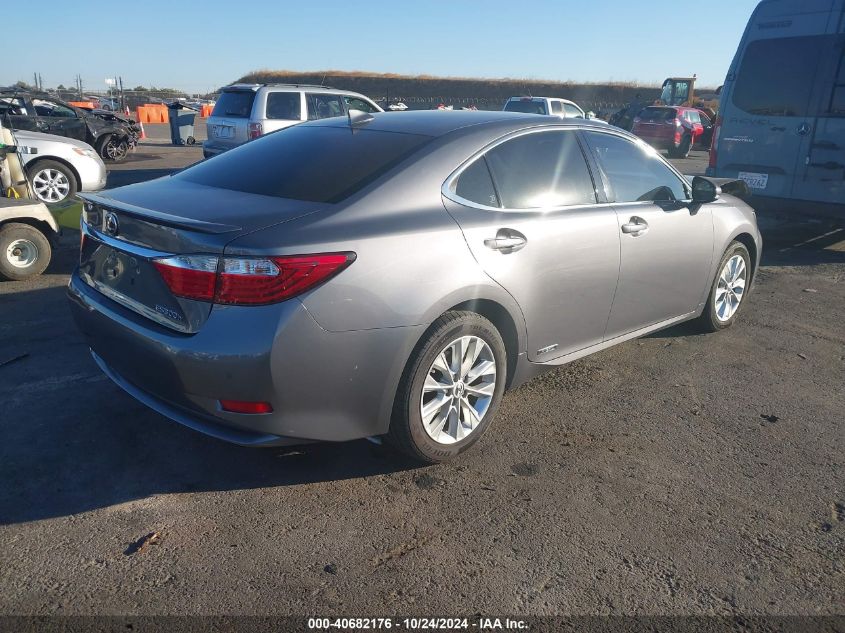 VIN JTHBW1GG9F2088591 2015 Lexus ES, 300H no.4