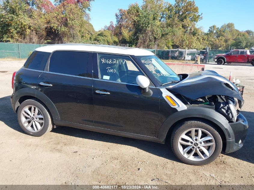 2013 Mini Countryman Cooper VIN: WMWZB3C58DWM09616 Lot: 40682177