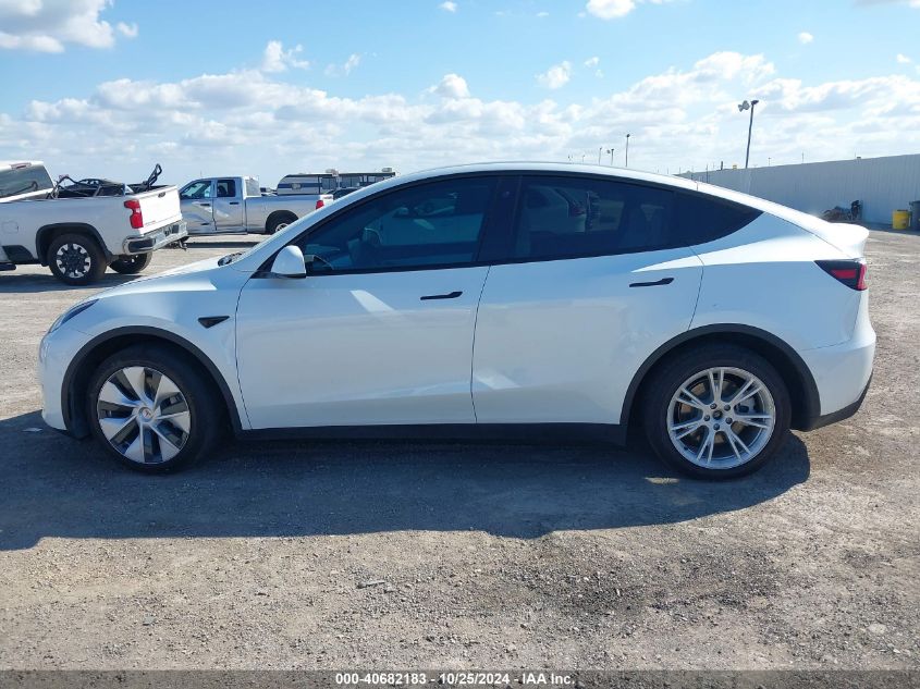 2021 Tesla Model Y Long Range Dual Motor All-Wheel Drive VIN: 5YJYGDEE8MF299609 Lot: 40682183